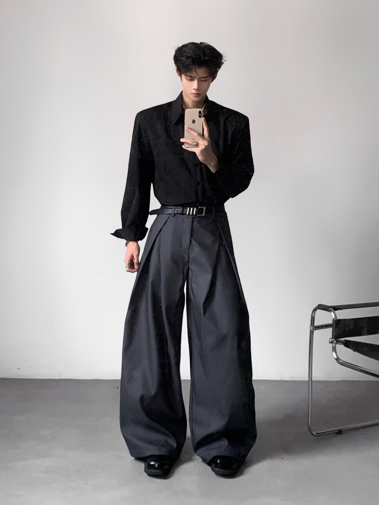 Tailored Trouser Wide - بنطلونات فضفاضة واسعة الساق للرجال والنساء