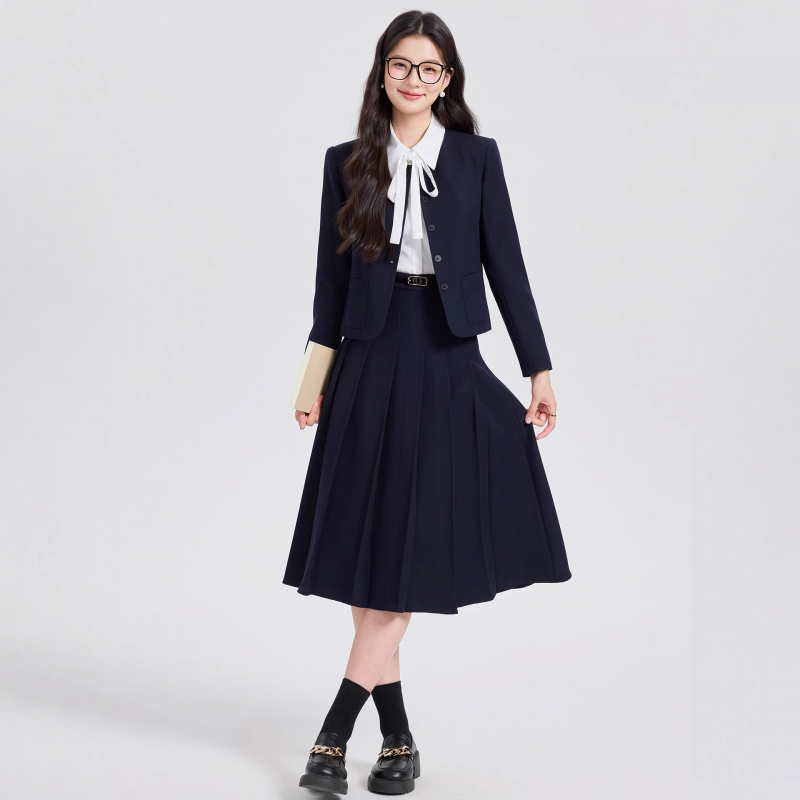 طقم بدلة قصيرة رمادية للنساء م - مراجعة Women Formal Wear For Interview وسعره