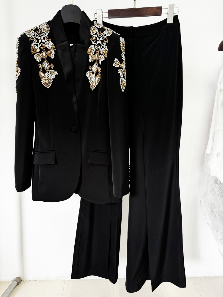 أحدث طقم بدلة نسائية من تصميم  - مراجعة Women'S Formal Wear With Pants وسعره