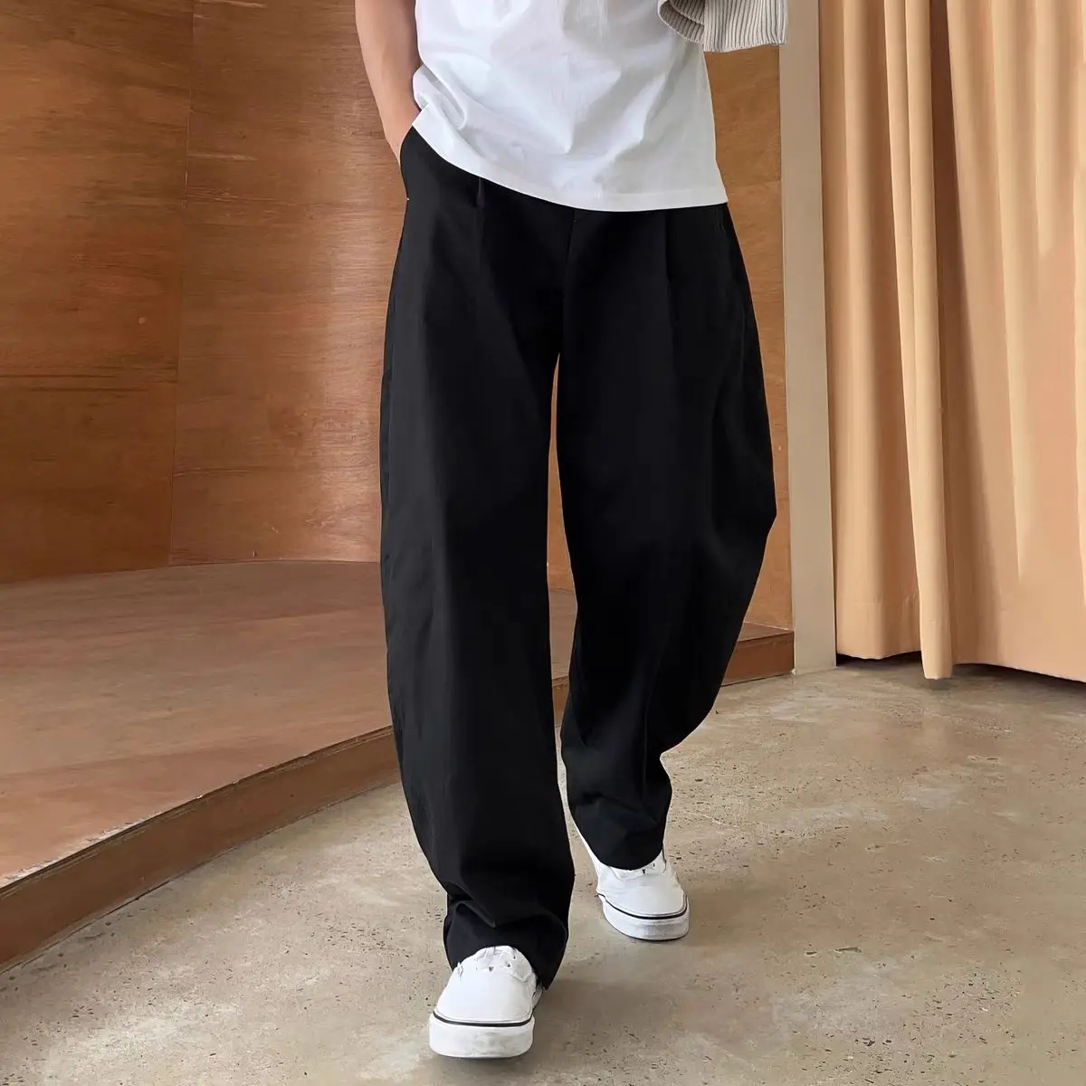GELITAYIN الذكور السراويل الخي - مراجعة Tailored Trouser Wide وسعره