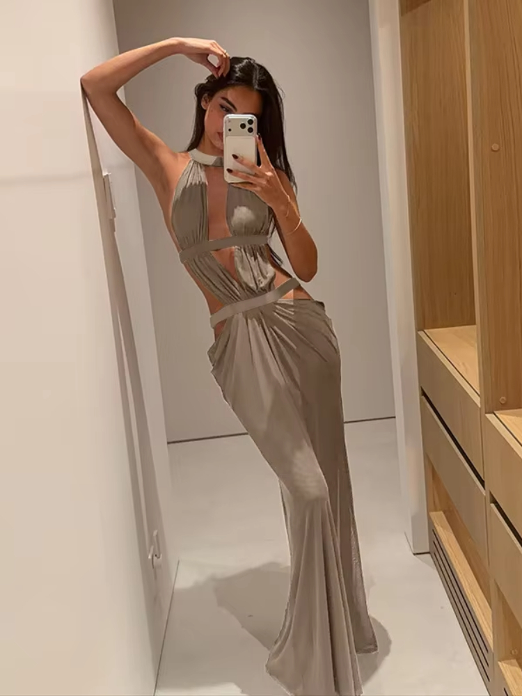 فساتين نسائية طويلة بفتحات ويا - مراجعة Formal Wear Gowns For Women وسعره