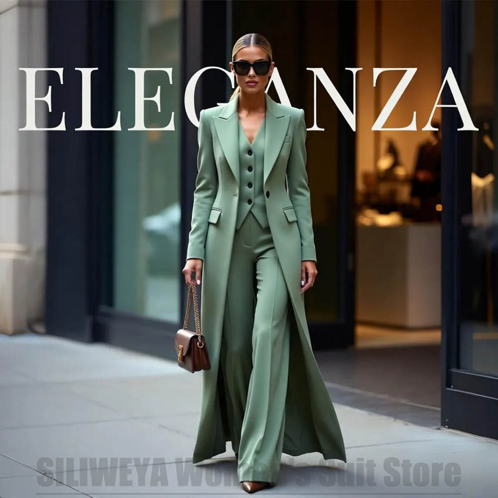 طقم بدلة نسائية أنيق من ثلاث ق - مراجعة Women'S Formal Wear With Pants وسعره