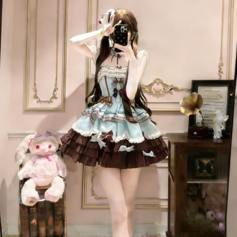 طقم فستان ياباني لطيف على طراز - مراجعة Shift Dress Sleeveless وسعره