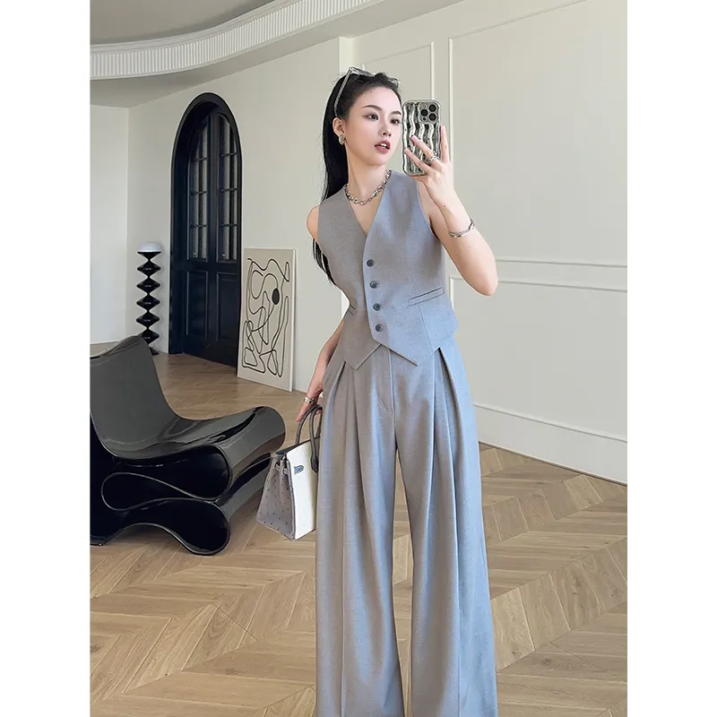 طقم نسائي مكون من سترة بدون أك - مراجعة Women'S Formal Wear With Pants وسعره