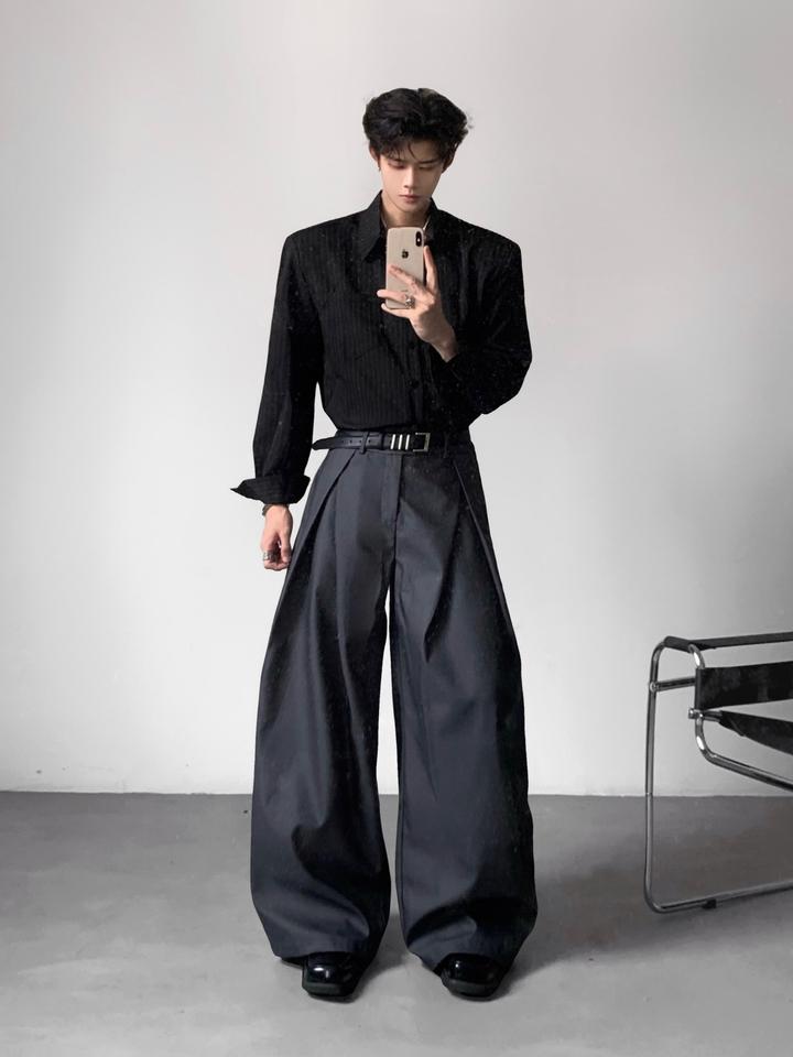 بنطلونات فضفاضة واسعة الساق لل - مراجعة Tailored Trouser Wide وسعره