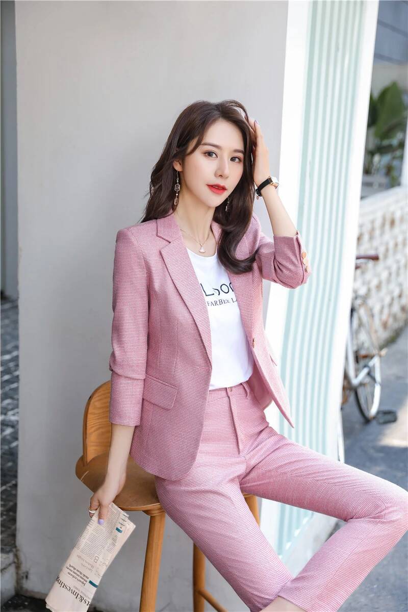 الجدة الأخضر الزي الرسمي تصامي - مراجعة Women Formal Wear For Interview وسعره