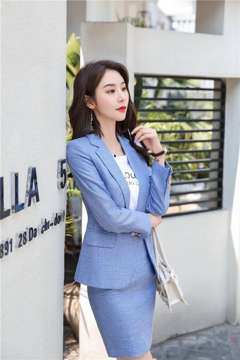 الجدة الأخضر الزي الرسمي تصامي - مراجعة Women Formal Wear For Interview وسعره
