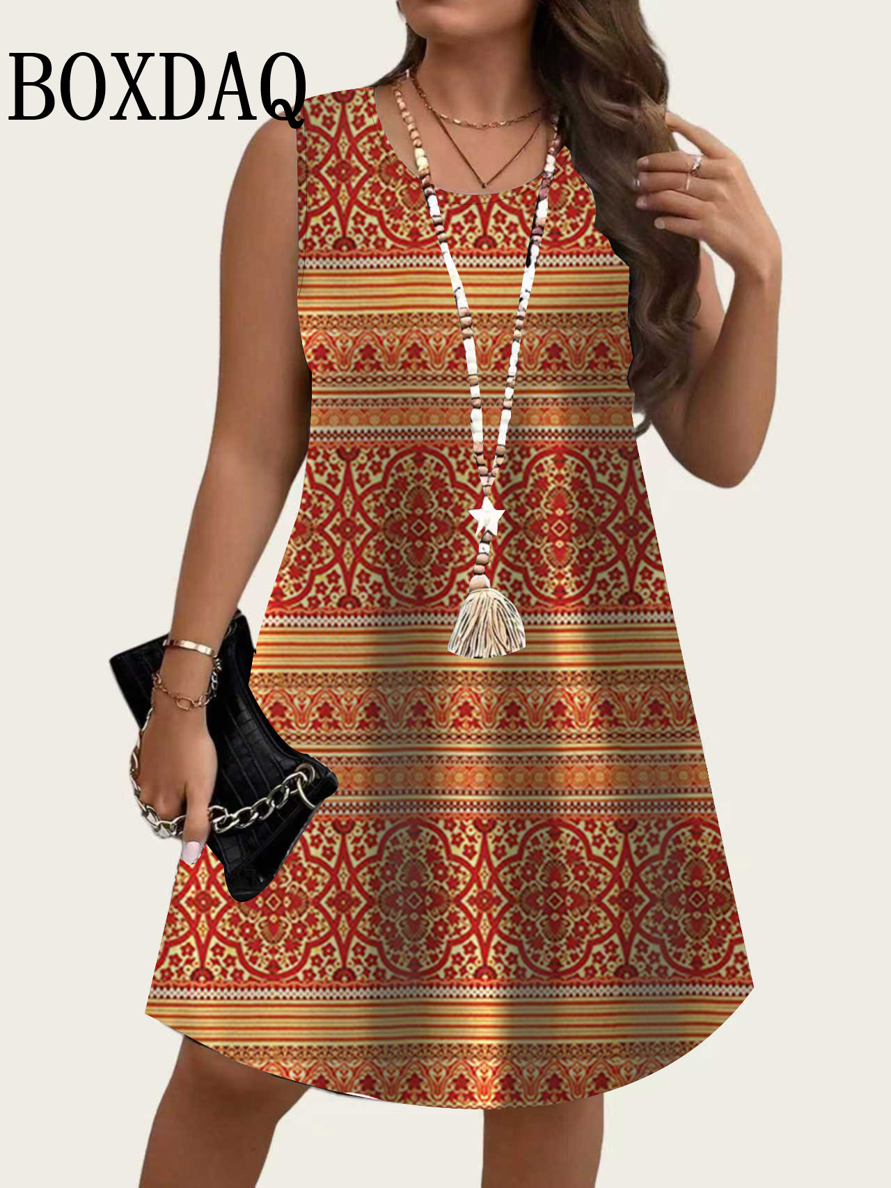 فساتين نسائية صيفية جديدة لعام - مراجعة Shift Dress Sleeveless وسعره