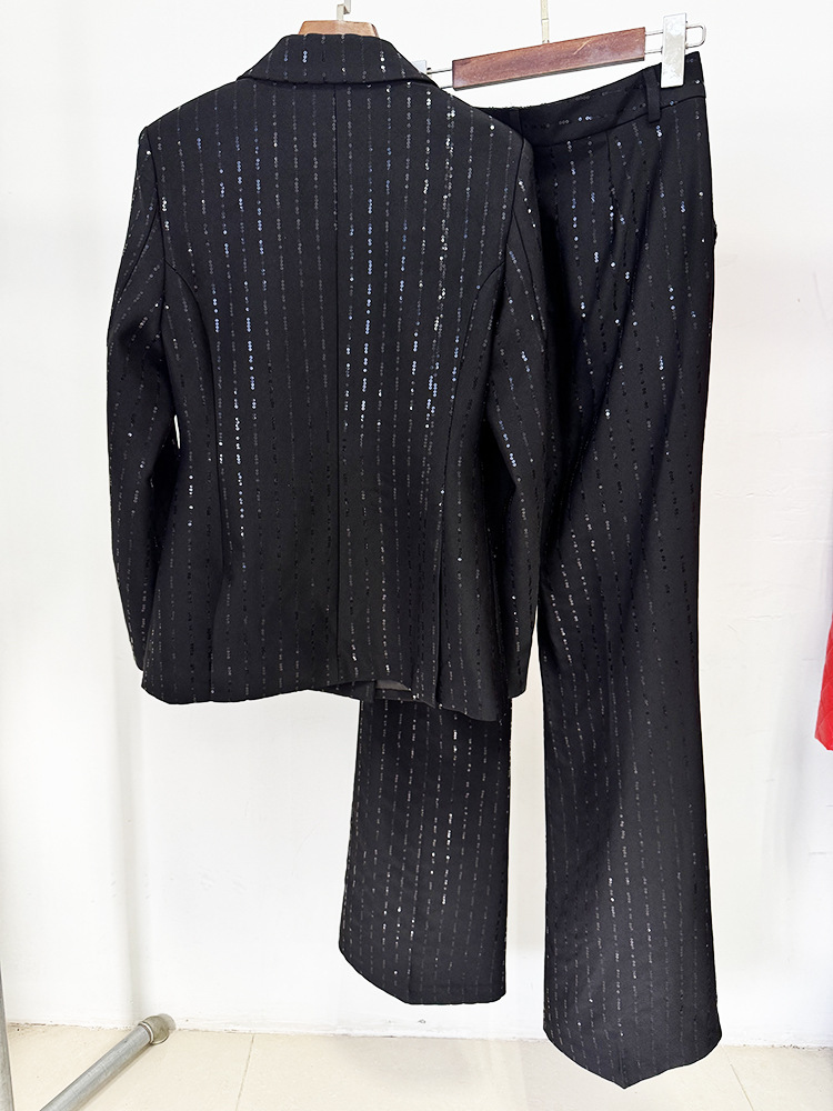 بدلة رسمية نسائية سوداء فاخرة  - مراجعة Women'S Formal Wear With Pants وسعره