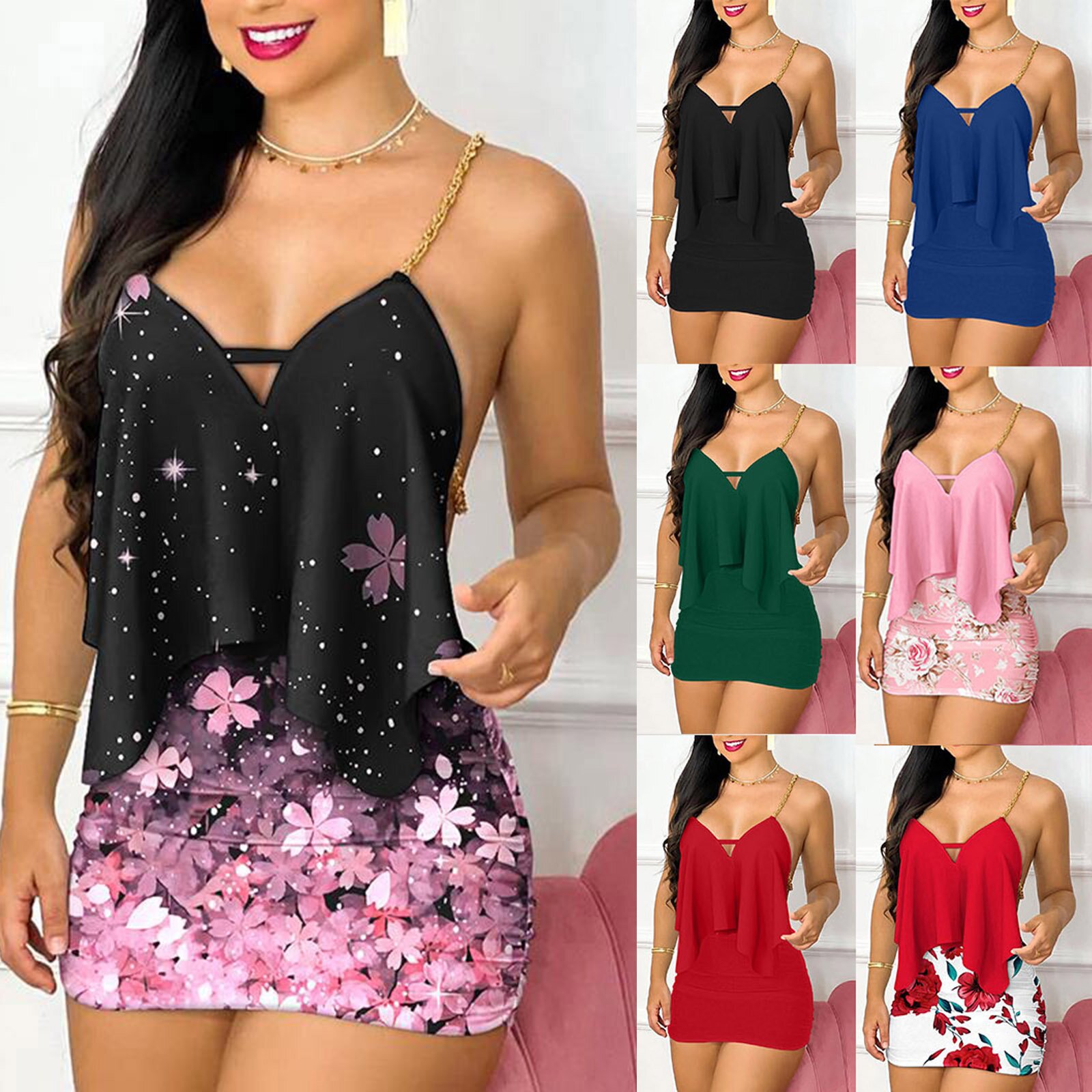 فساتين حريمي موضة الصيف الأزها - مراجعة Shift Dress Sleeveless وسعره