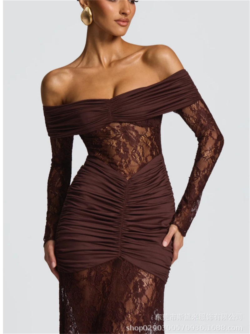 مثير الدانتيل حورية البحر المر - مراجعة Formal Wear Gowns For Women وسعره
