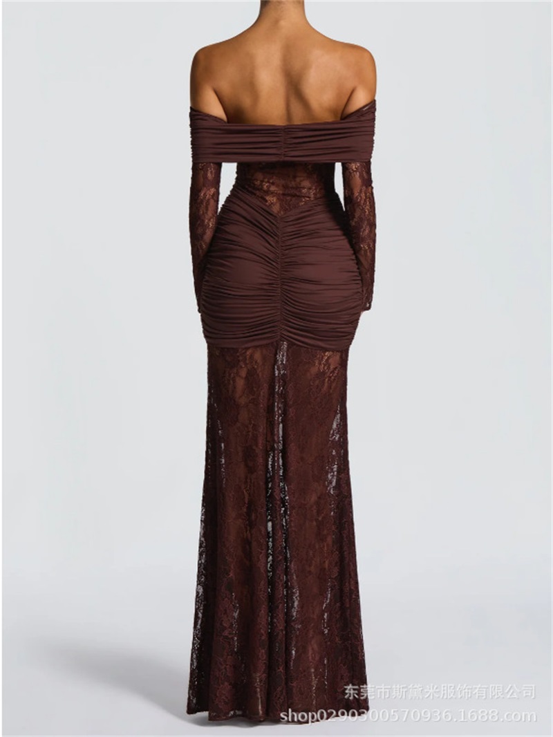 مثير الدانتيل حورية البحر المر - مراجعة Formal Wear Gowns For Women وسعره