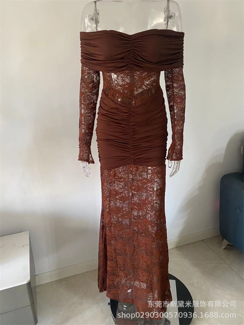 مثير الدانتيل حورية البحر المر - مراجعة Formal Wear Gowns For Women وسعره