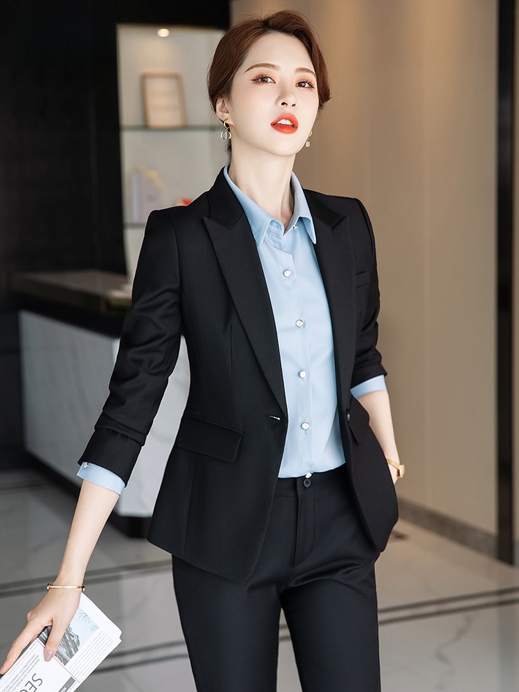 طقم بدلة رمادية للنساء لفصلي ا - مراجعة Women Formal Wear For Interview وسعره