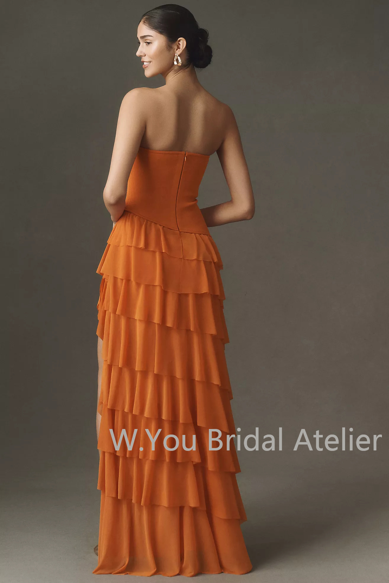 فساتين سهرة بتصميم طبقات وكشكش - مراجعة Women'S Formal Evening Wear Tops وسعره