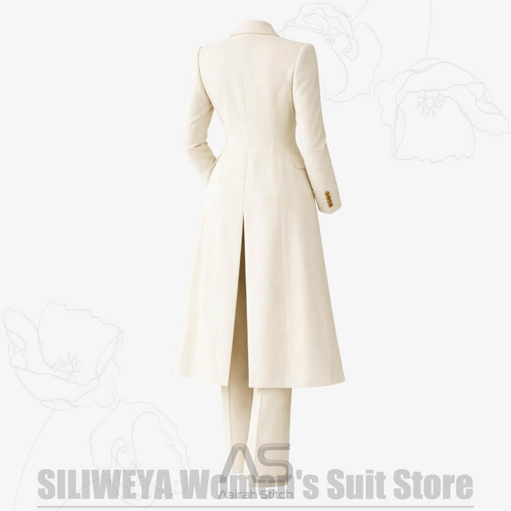 بدلة نسائية من 3 قطع معطف طويل - مراجعة Women'S Formal Wear With Pants وسعره