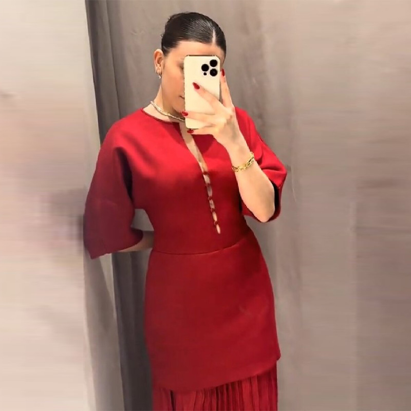 فستان ماكسي أنيق للنساء بلون ن - مراجعة Women'S Formal Evening Wear Tops وسعره