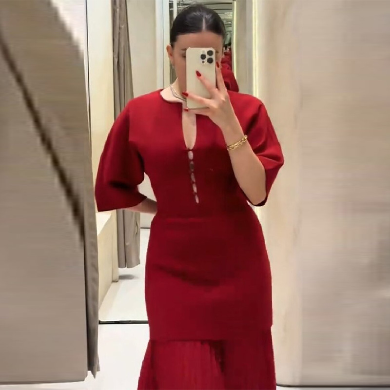 فستان ماكسي أنيق للنساء بلون ن - مراجعة Women'S Formal Evening Wear Tops وسعره