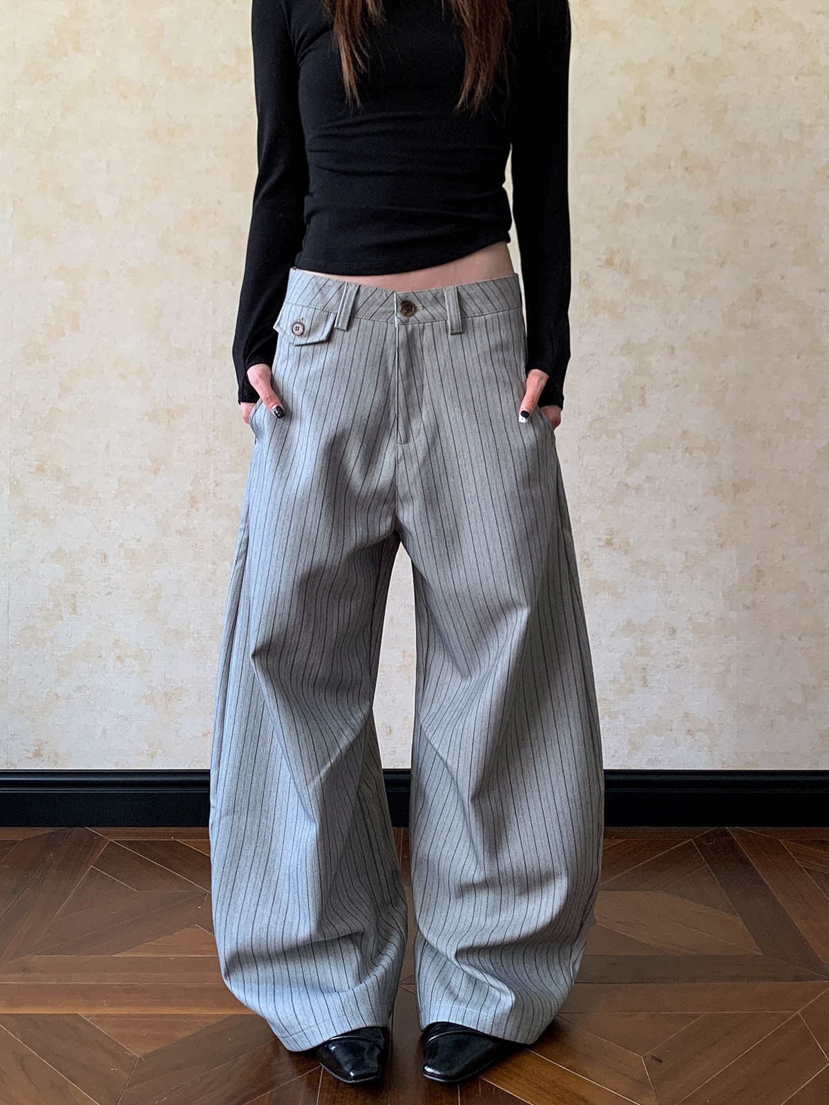 بنطلون كاجوال واسع الساق بتصمي - مراجعة Tailored Trouser Wide وسعره