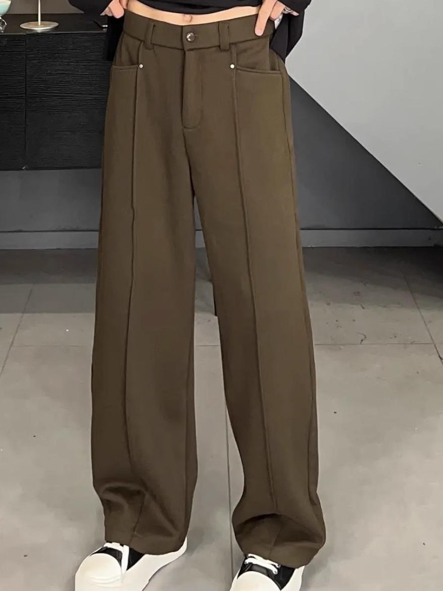 بنطلون كاجوال على الطراز الكور - مراجعة Tailored Trouser Wide وسعره