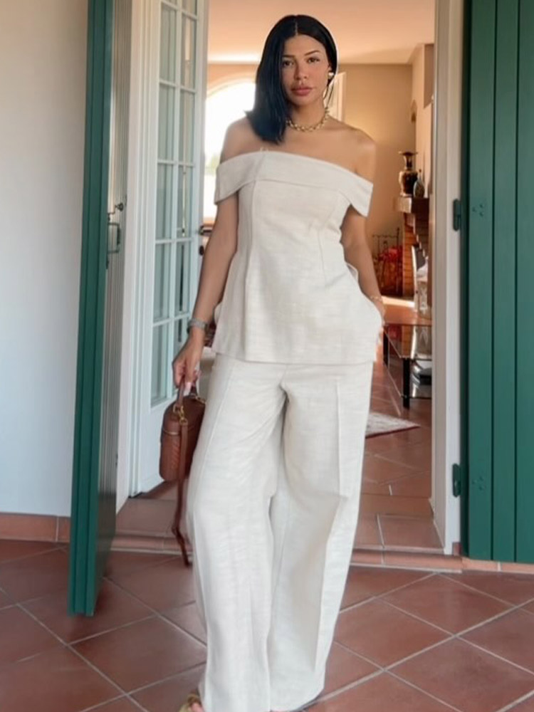 HH المرأة عالية الخصر زمم بنطل - مراجعة Women'S Formal Wear With Pants وسعره
