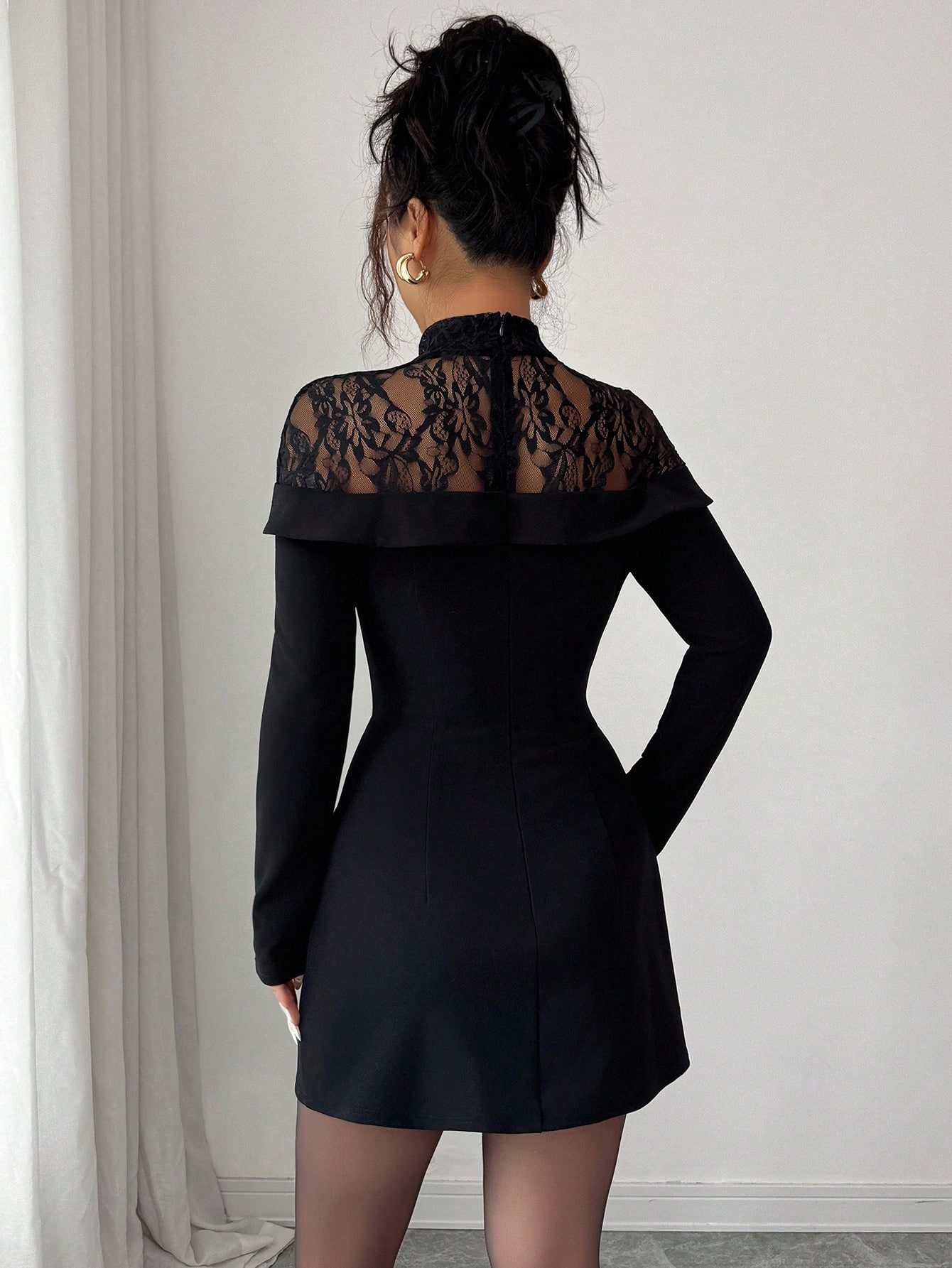 فستان نسائي قصير أسود بأكمام ط - مراجعة Formal Wear Gowns For Women وسعره