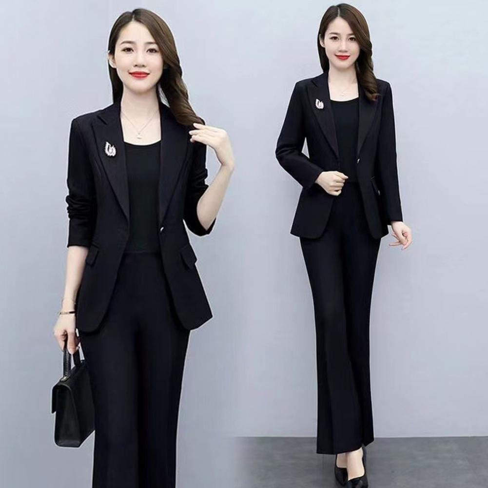 طقم نسائي رسمي من قطعتين: جاكي - مراجعة Women'S Formal Wear With Pants وسعره