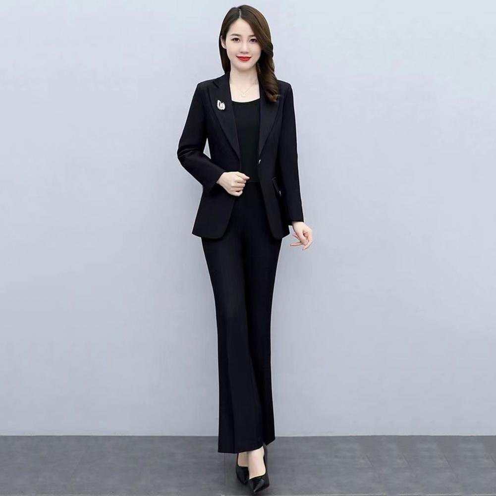 طقم نسائي رسمي من قطعتين: جاكي - مراجعة Women'S Formal Wear With Pants وسعره