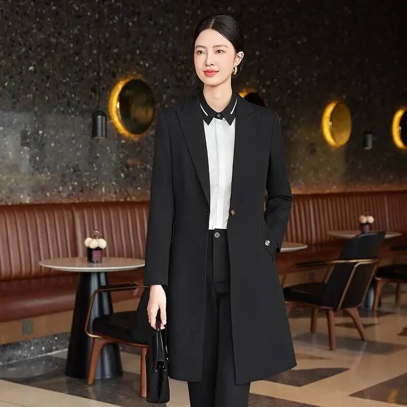 نسيج عالي الجودة للخريف والشتا - مراجعة Women Formal Wear For Interview وسعره