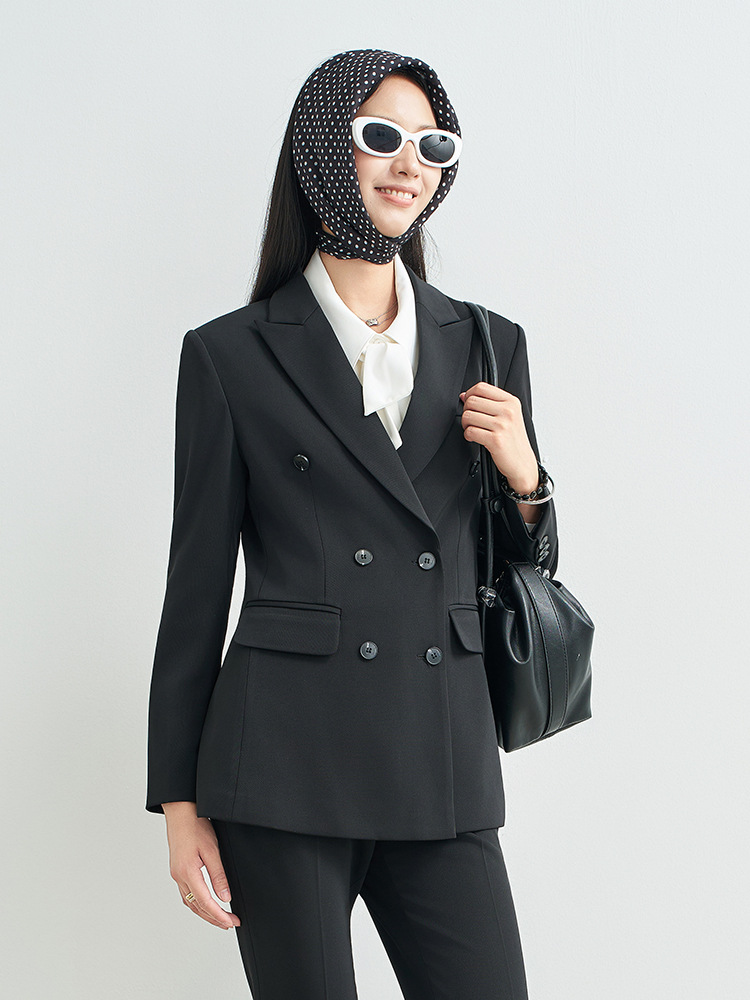 بدلة تنورة رسمية باللون الأزرق - مراجعة Women Formal Wear For Interview وسعره