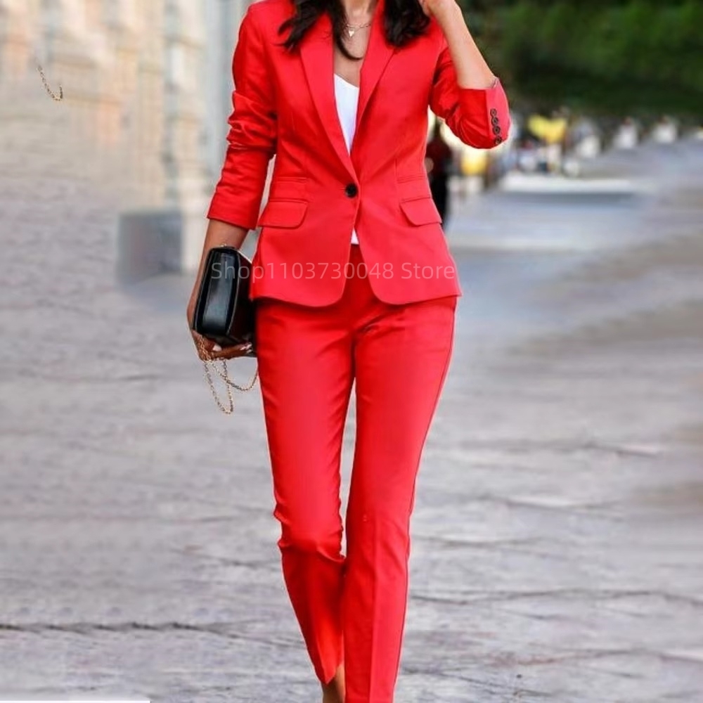 بدلة رسمية أنيقة للسيدات في ال - مراجعة Women'S Formal Wear With Pants وسعره
